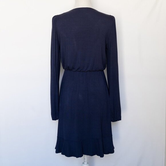 BP V Neck Faux Wrap Dress - Picture 6 of 9